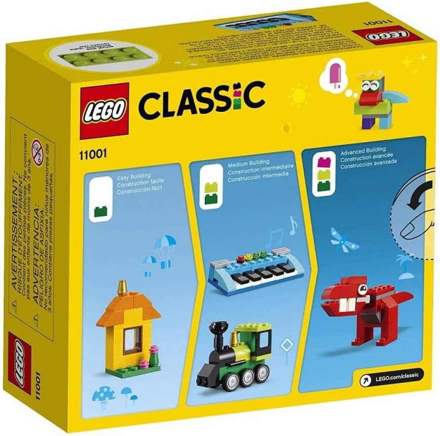 LEGO Classic Bricks and Ideas 11001 Building Kit (123 Pieces)