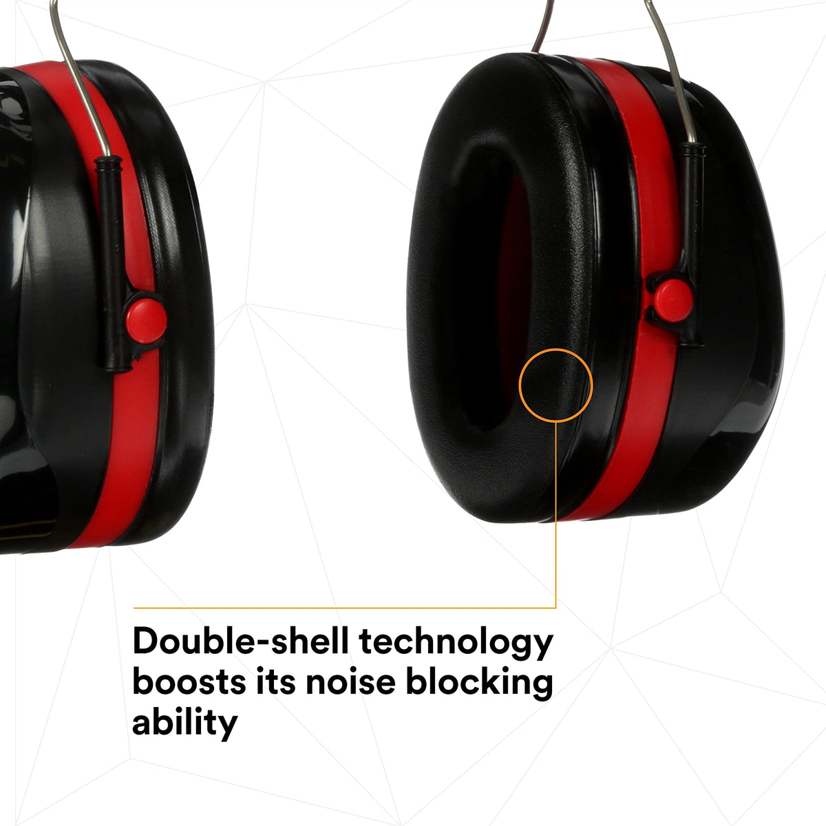 3M H10A Peltor Optime 105 Over the Head Earmuff, Ear Protectors, Hearing Protection, NRR 30 dB
