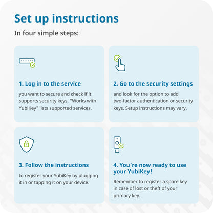 Yubico - YubiKey 5C NFC - Multi-Factor authentication (MFA) Security Key and passkey, Connect via USB-C or NFC, FIDO Certified - Protect Your Online Accounts