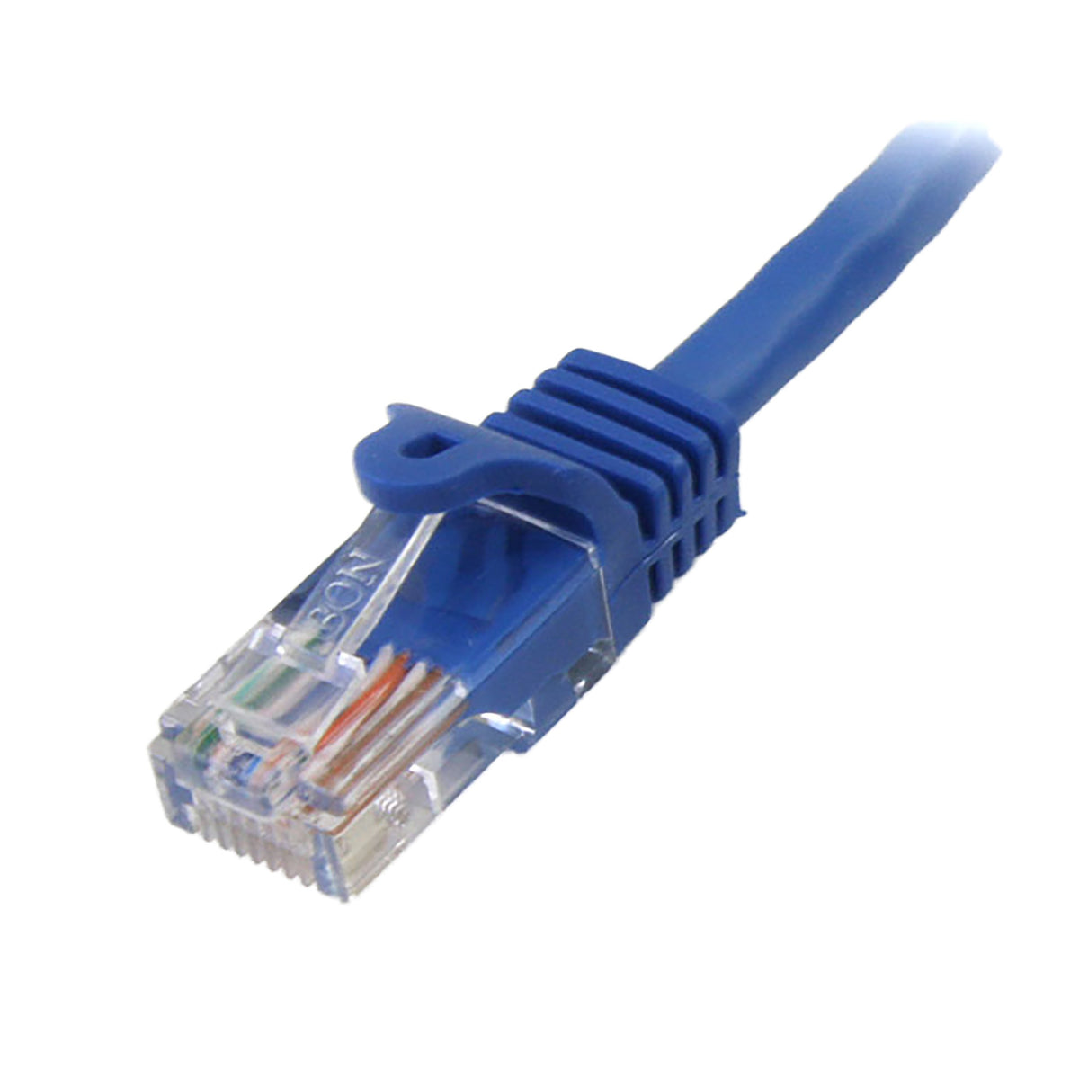 StarTech.com 3 ft. (0.9 m) Cat5e Ethernet Cable - Power Over Ethernet - Snagless - Blue - Ethernet Network Cable (RJ45PATCH3)