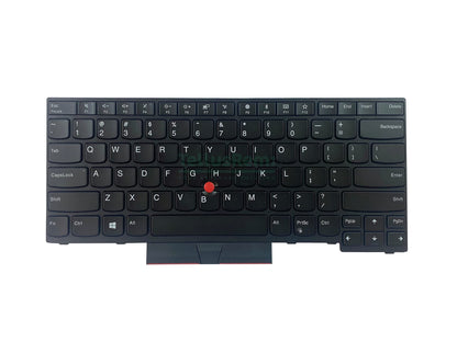 Replacement US Non-Backlit Keyboard for Lenovo ThinkPad T480s T490 E490 L480 L490 L380 L390 L380 Yoga L390 Yoga E480 – US English QWERTY, Refurbished Grade A