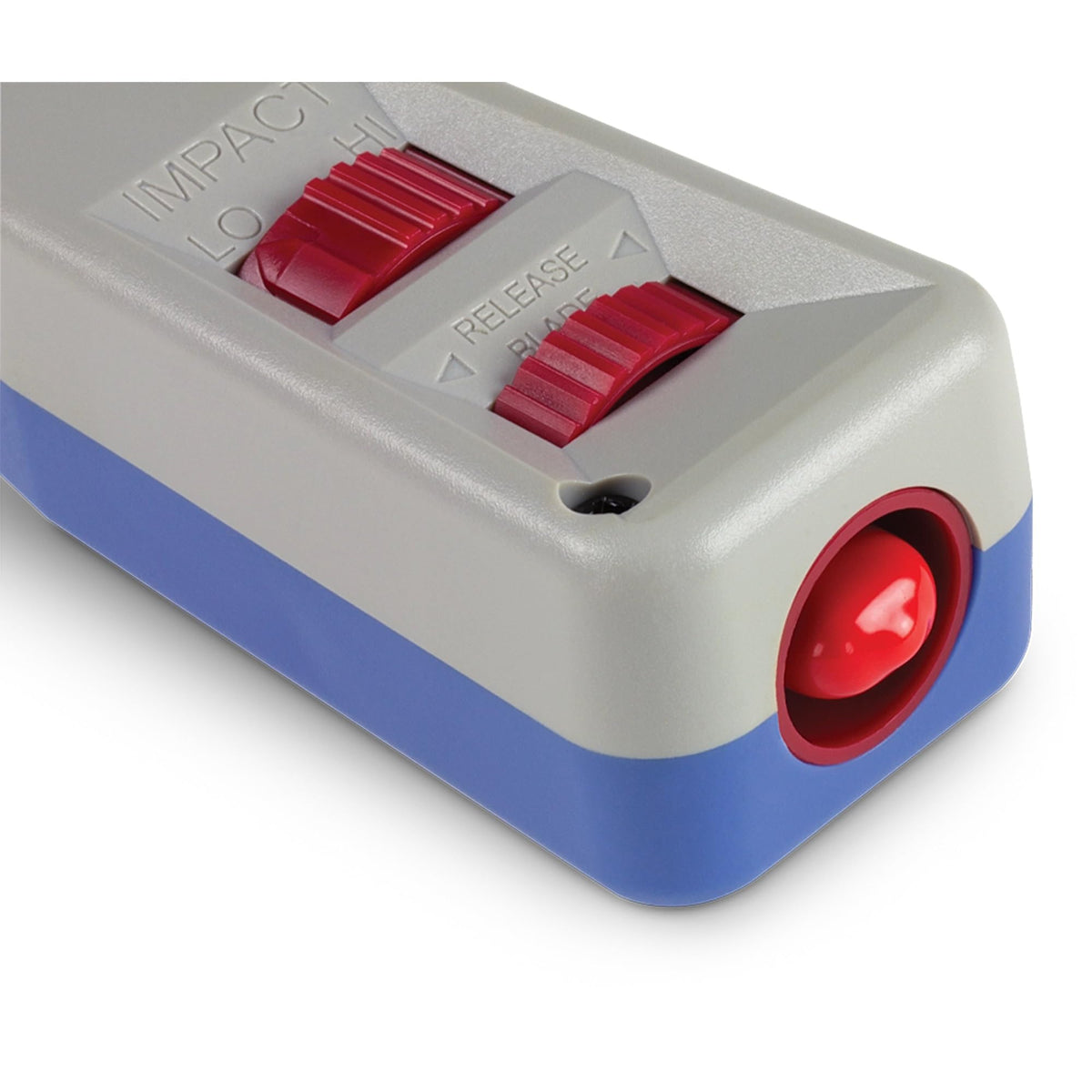 TRENDnet Punch Down Tool With 110 And Krone Blade, Insert & Cut Terminations In One Operation, Precision Blades Are Interchangeable & Reversible, Network Punch Tool, Grey, TC-PDT