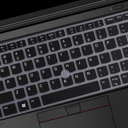 Keyboard Cover for Lenovo Thinkpad x1 Carbon Gen 11/10 14", ThinkPad X1 Yoga Gen 8/7, ThinkPad T14 T14s L14 P14s Gen 4/3, Thinkpad E14 Gen 6/5 (Not Fit T14 L14 P14s Gen 6/5/3/2/1, E14 Gen 7)-Black