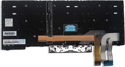 US Layout Replacement Keyboard for Lenovo ThinkPad E480 E485 L480 T480s E490 E495 T490 L490 Laptop (Backlit)