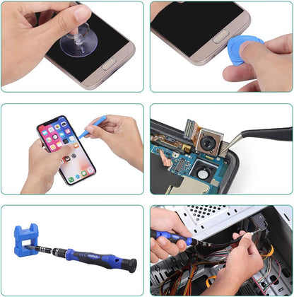 ORIA Precision Screwdriver Set, 120 in 1 Screwdriver Kit with 101 Bits, Mini Screwdriver Set, Computer Repair Tool Kit for SmartPhone, PC, Toys, Computer
