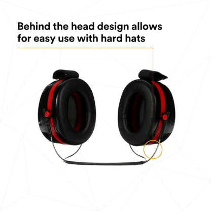 3M H10A Peltor Optime 105 Over the Head Earmuff, Ear Protectors, Hearing Protection, NRR 30 dB