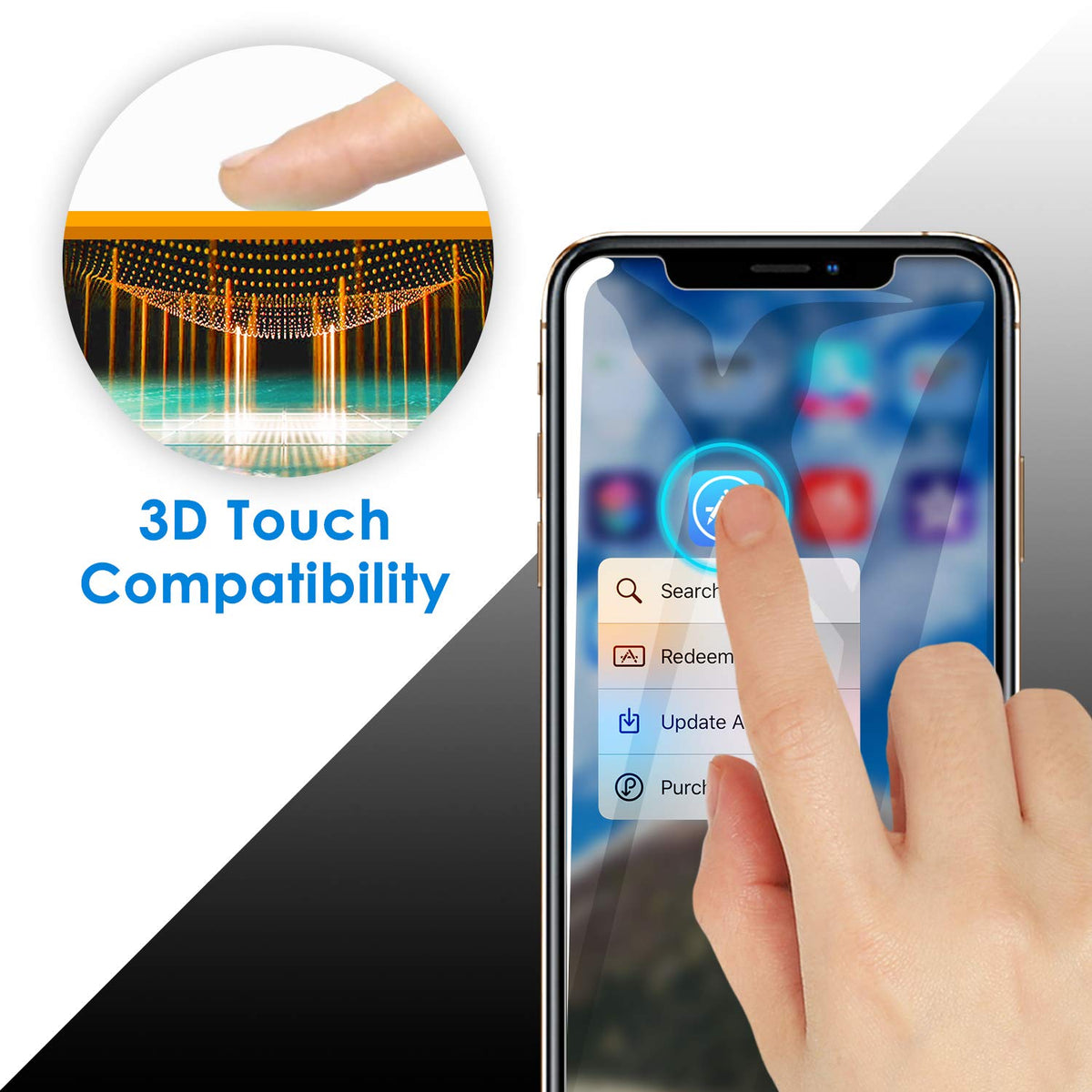 JETech Privacy Screen Protector for iPhone 17e (2026) / iPhone 16e / iPhone 13/13 Pro, Anti Spy Tempered Glass Film, 6.1-Inch Display, 2-Pack