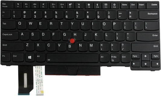 GinTai Keyboard Laptop 01YP440 with Backlit Replacement for Lenovo ThinkPad E480 T480s L480 L380 /L380 Yoga T490 E490 E495 T495 L390/L390 Yoga L490 T490 P43s 20RH, 20RJ