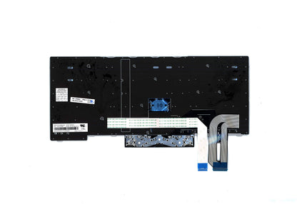 Replacement Lenovo T480s Black - PT Backlit Keyboard for Lenovo Thinkpad T480s, T490, E490, L480, L490, L380, L390, L380 Yoga, L390 Yoga, E490, E480