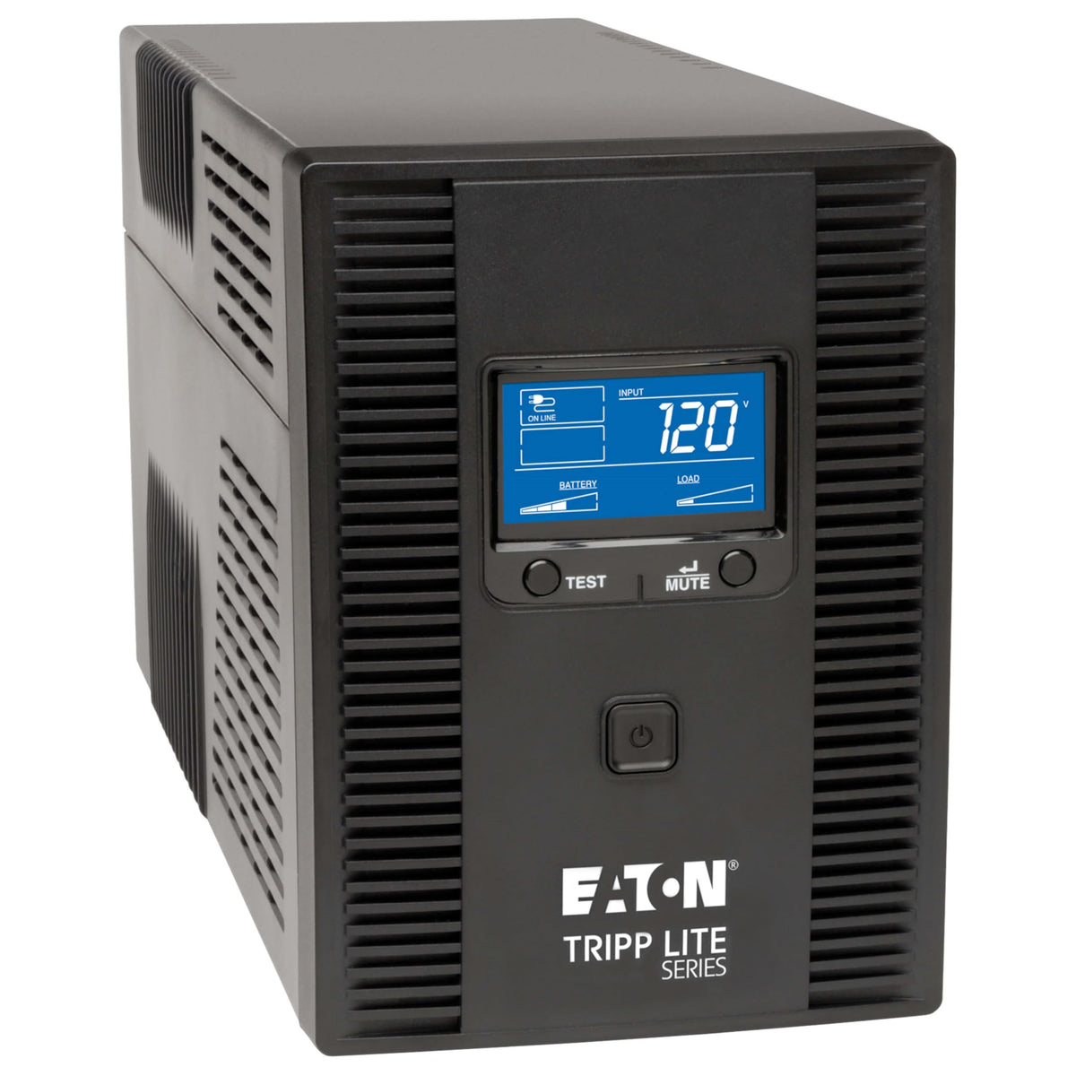 Tripp Lite SMART1500LCD 1500VA Rack Mount UPS Battery Backup, 900W, 8 Outlets, PWM Sine Wave, Short Depth 2U Rackmount UPS, AVR, LCD Screen