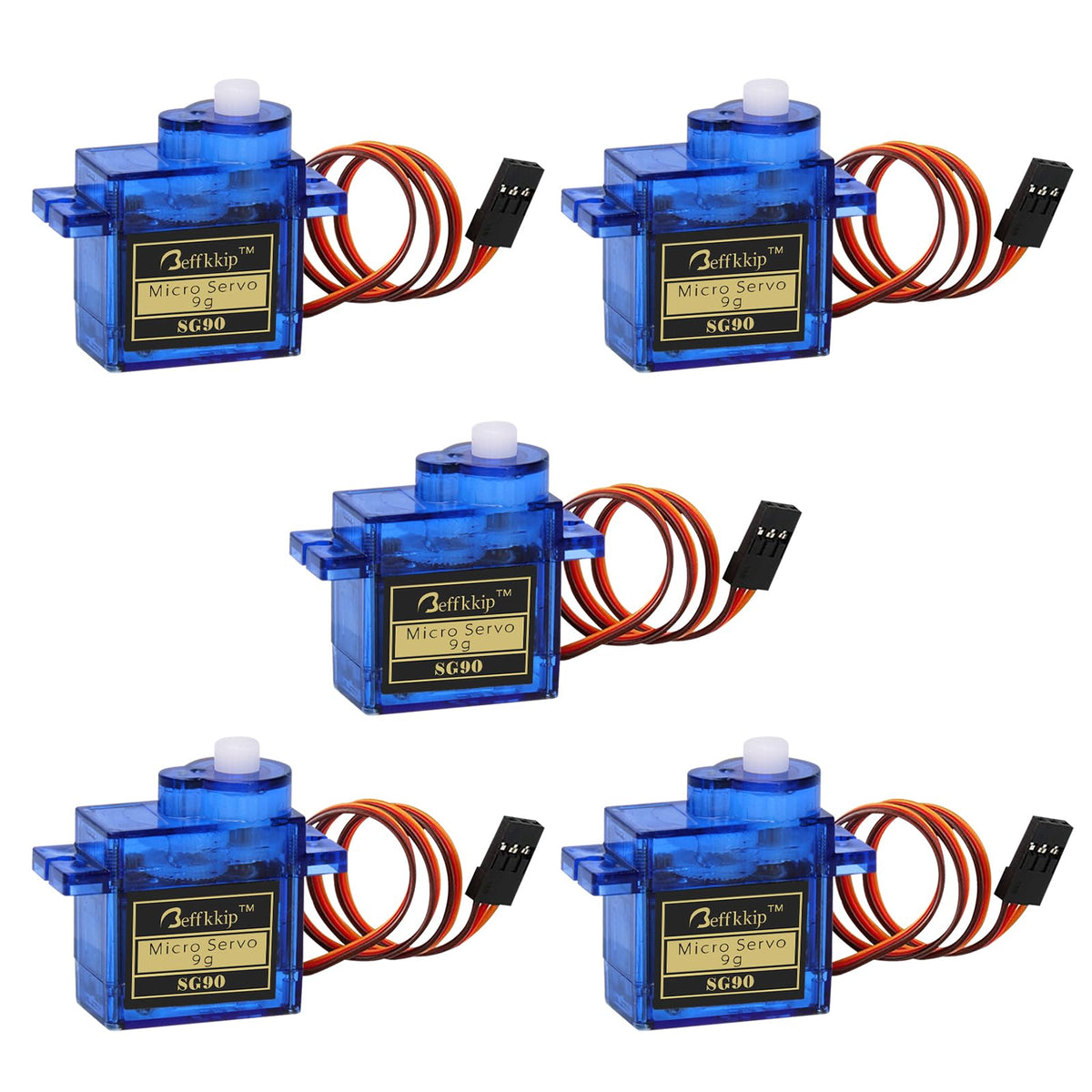 4Pcs SG90 9g Micro Servos for RC Robot Helicopter Airplane Controls Car Boat