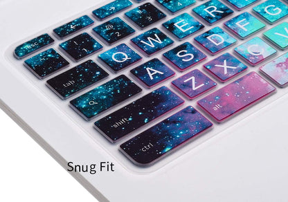 CaseBuy Keyboard Cover for Acer Chromebook Spin 311 R11 511 512 CP311 C738T CB512 /Chromebook Spin 13 713 CP713 CB5-312T/Acer Chromebook 14 314 514/Chromebook 15 CB3 CB5 CP315 CB515, Blue Star