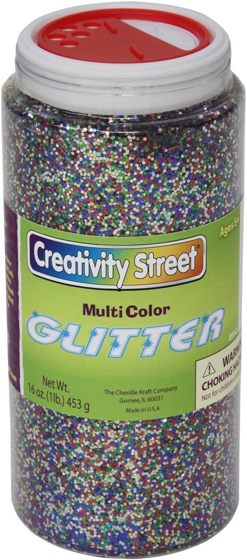 Multi Color Glitter, lb.