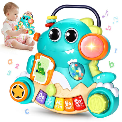 Baby Piano Toy 6 to 12 Months Light Up Music Baby Toys for 6 9 12 18 Months Early Learning Educational Piano Keyboard Infant Babies Girl Toy 1 Year Old Boy Girls Gift