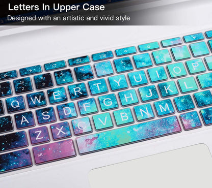CaseBuy Keyboard Cover for Acer Chromebook Spin 311 R11 511 512 CP311 C738T CB512 /Chromebook Spin 13 713 CP713 CB5-312T/Acer Chromebook 14 314 514/Chromebook 15 CB3 CB5 CP315 CB515, Blue Star
