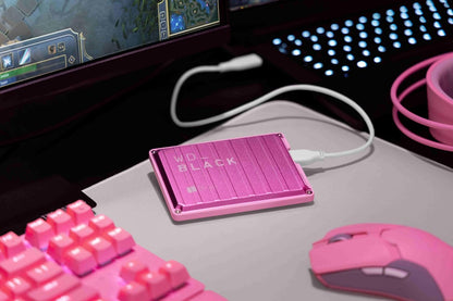 WD_Black 6TB Pink P10 Game Drive Portable External Hard Drive HDD, Works with PlayStation, Xbox, & PC - WDBZ7D0060BPK-WESN