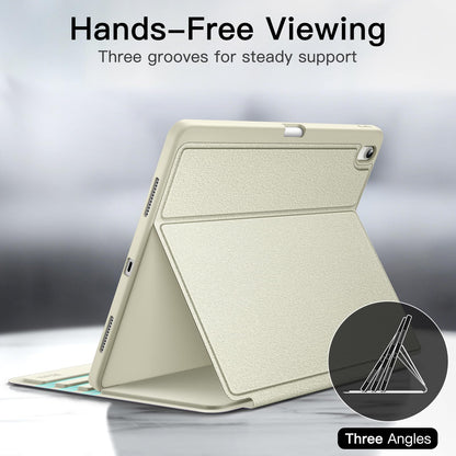 JETech Case for iPad Air 13-Inch M4/M3/M2 (2026/2025/2024) with Pencil Holder, Slim Folio Stand Protective Tablet Cover, Multi-Angle Viewing, Auto Wake/Sleep (Black)