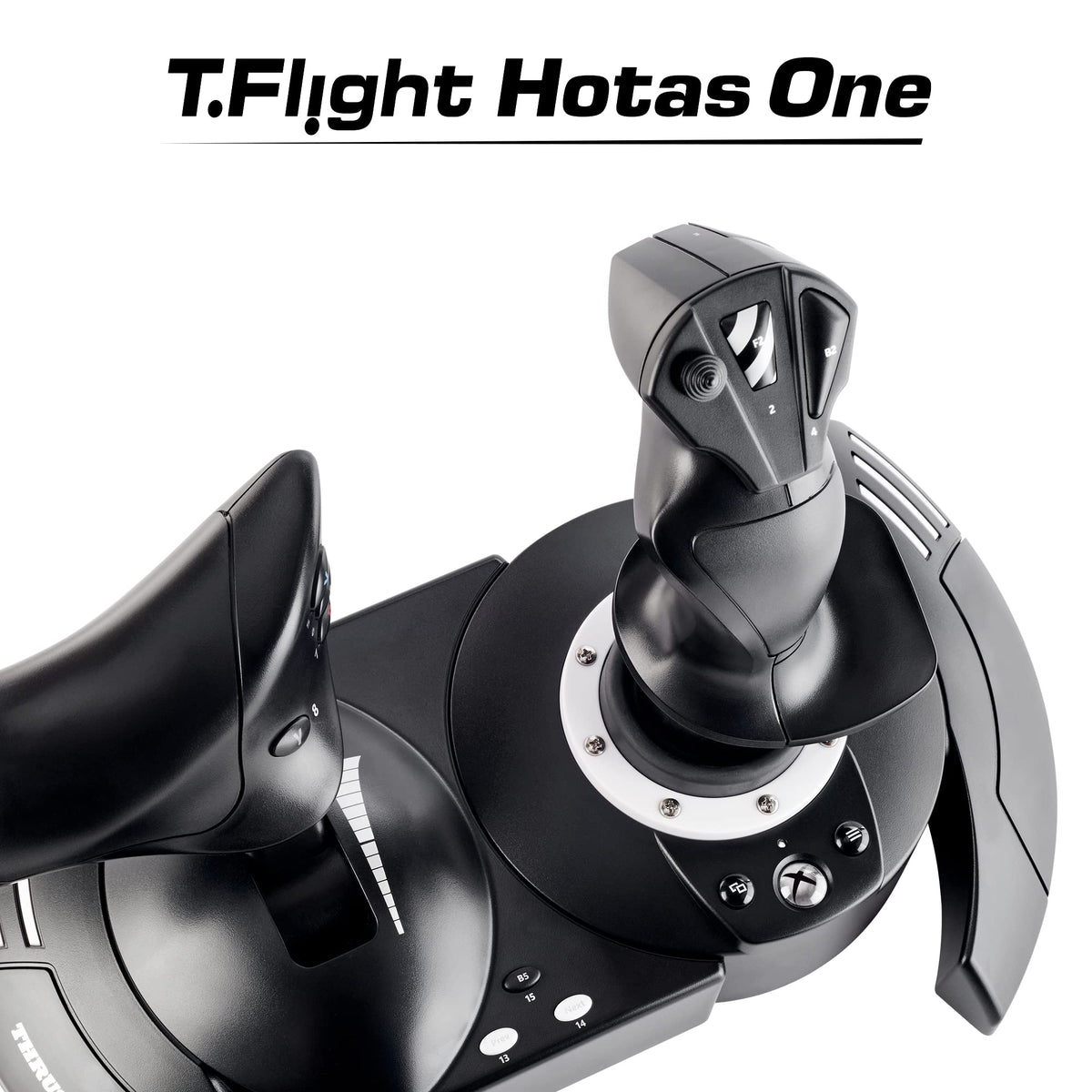 Thrustmaster T-Flight Hotas One Flight Stick Controller for PC & Xbox Series X|S, Precision Joystick with Detachable Throttle, Realistic Flight Simulator Controller