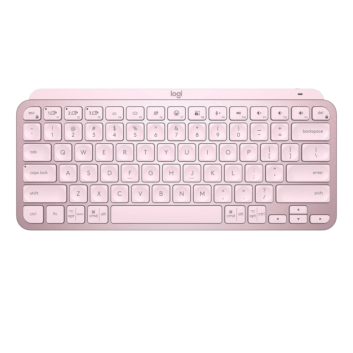 Logitech MX Keys Mini Minimalist Wireless Illuminated Keyboard, Compact, Bluetooth, Backlit, USB-C, Compatible with Apple macOS, iOS, Windows, Linux, Android, Metal Build - Graphite