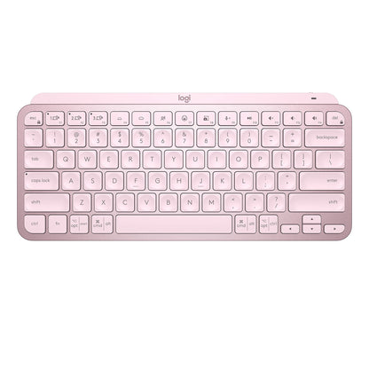 Logitech MX Keys Mini Minimalist Wireless Illuminated Keyboard, Compact, Bluetooth, Backlit, USB-C, Compatible with Apple macOS, iOS, Windows, Linux, Android, Metal Build - Graphite