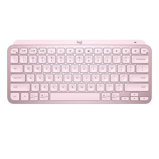 Logitech MX Keys Mini Minimalist Wireless Illuminated Keyboard, Compact, Bluetooth, Backlit, USB-C, Compatible with Apple macOS, iOS, Windows, Linux, Android, Metal Build - Graphite