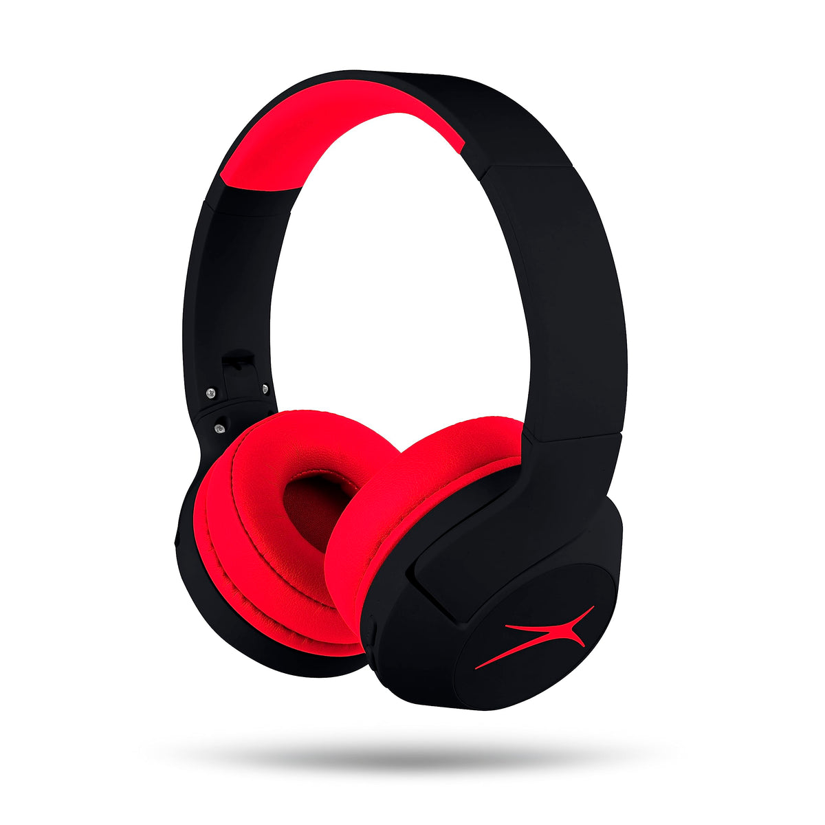 Altec Lansing Kid Safe Noise Cancelling Wireless Headphones 15H Battery, 85dB Volume Limit, Foldable Design Powerful Sound, Active Noise Cancellation Perfect for Kids Ages 7+ (Whiteout Pop Pink)