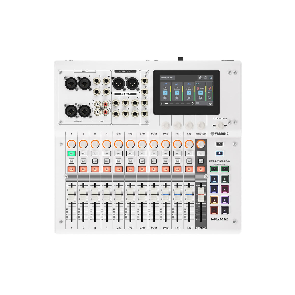 YAMAHA MG10XU 10-Input Stereo Mixer with Effects