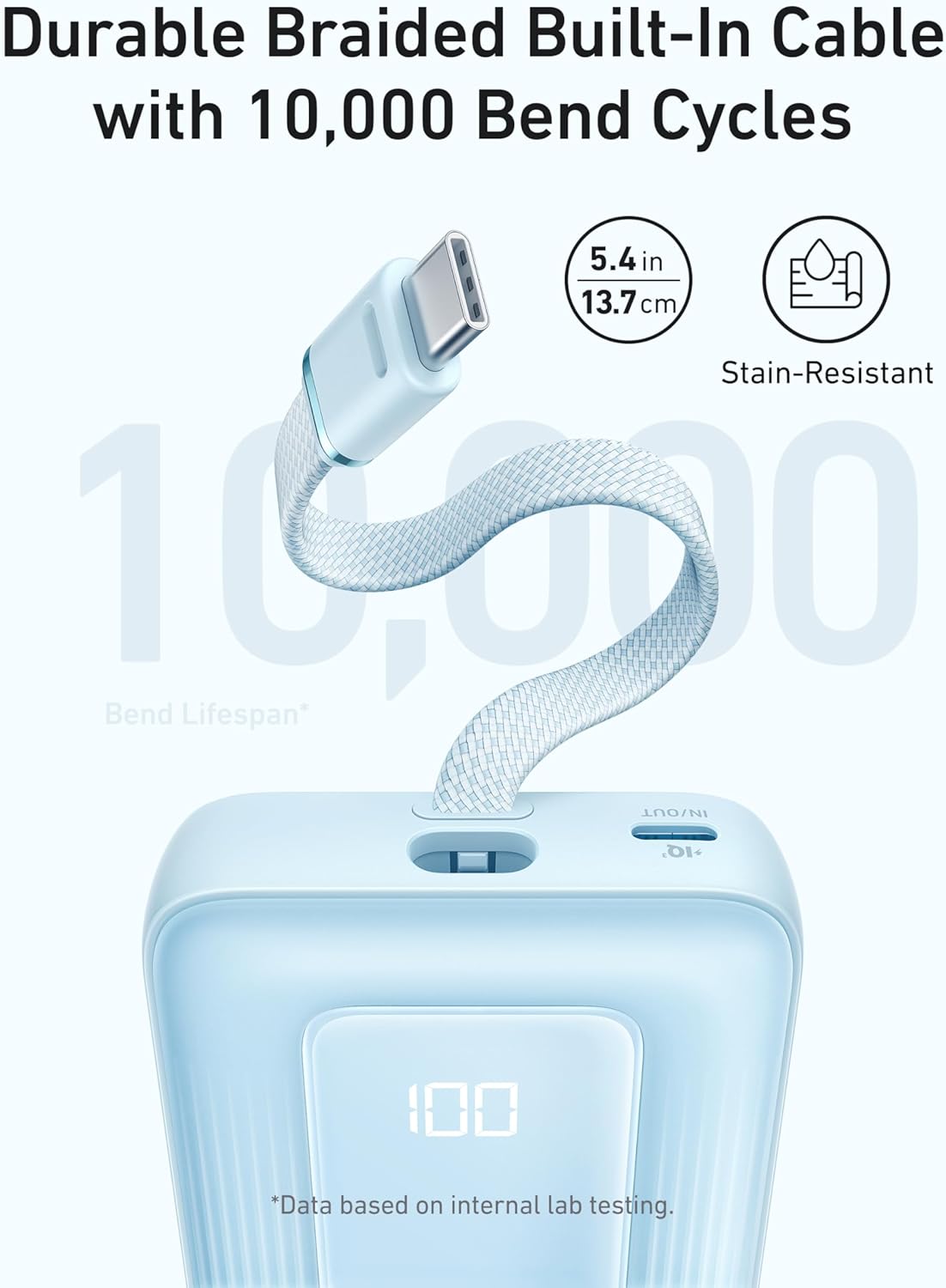Anker 633 Magnetic Battery, 10,000mAh Foldable Wireless Portable Charger Portable Charger, 10,000mAh 30W Power Bank