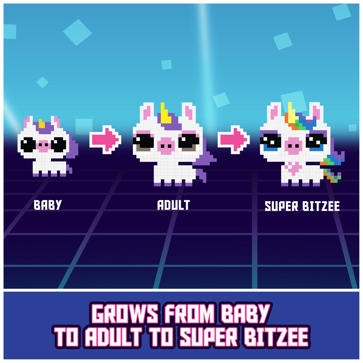 BITZEE with 30 Interactive Characters Inside, Digital Pet Reacts to Swipes, Tilts & Taps, Toys for Kids
