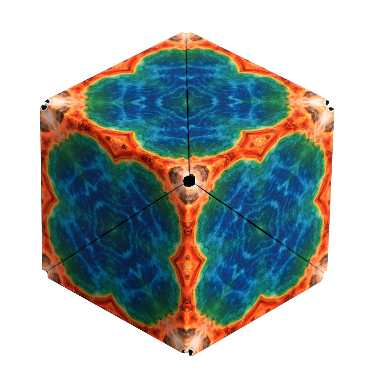 Shashibo Shape Shifting Box - Award-Winning STEM Fidget Toy with Ultra Strong Magnets - Puzzle Cube Transforms Into 100+ Shapes, Perfect Sensory Gift for Kids, Teens, and Adults (Spaced Out)