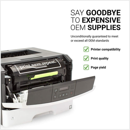 Print.Save.Repeat. Lexmark B341000 Remanufactured Toner Cartridge for B3340, B3442, MB3442 Laser Printer [1,500 Pages]