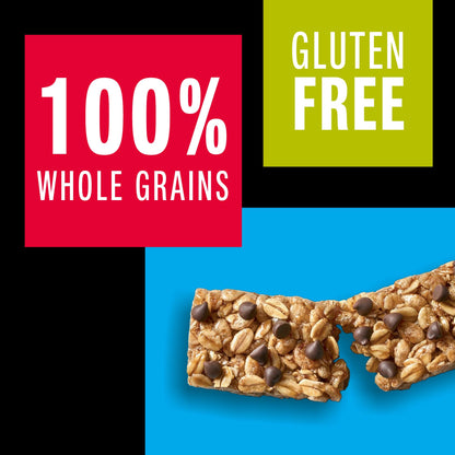 KIND Chewy Granola Bars, Chocolate Chip, Gluten Free, Low Calorie, Healthy Snacks, 10 Count