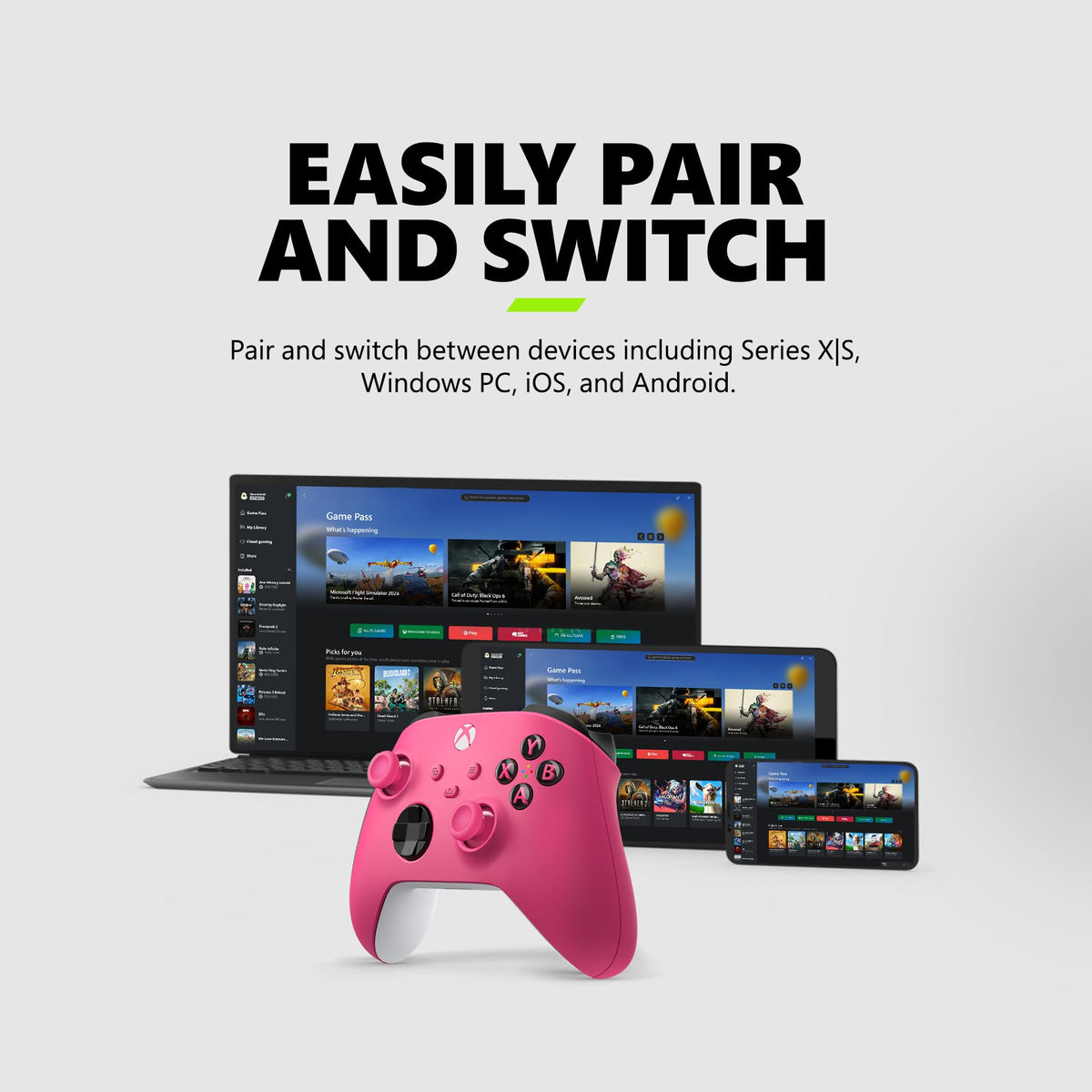 Xbox Wireless Gaming Controller | Storm Breaker Special Edition | Console, PC, and Android | Textured Grip | Wireless, Bluetooth, USB-C Connectivity
