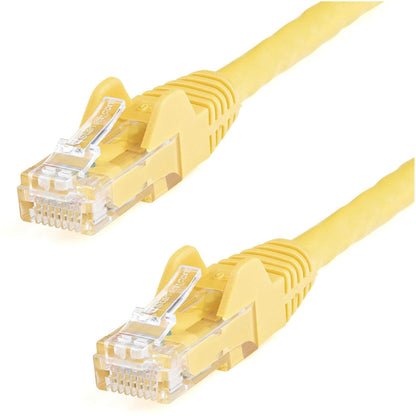 StarTech 15ft CAT6 Ethernet Cable - White CAT 6 Gigabit Ethernet Wire -250Mhz 100W PoE RJ45 UTP Network Patch Cord Snagless with Strain Relief (N6PATCH15WH)
