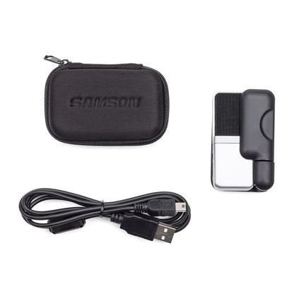 Samson GOMIC Go Mic Portable USB Condenser Microphone+Mounting Clip+Carry Case