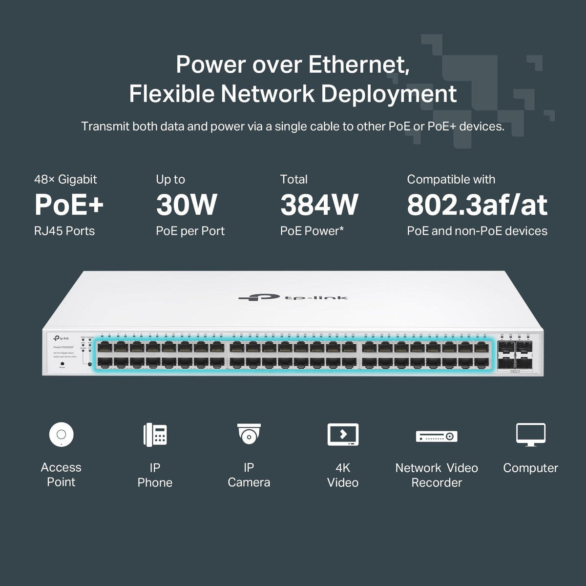 TP-Link TL-SG108S 8 Port Gigabit Ethernet Switch | Desktop/Wall-Mount | Plug & Play | Fanless | Sturdy Metal | 3 Year Manufacturer Warranty | 802.1p/DSCP QoS & IGMP Snooping | Compact Design
