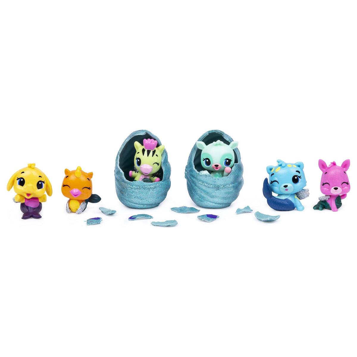 Hatchimals CollEGGtibles, Mermal Magic Underwater Aquarium with 8 Exclusive Characters (Amazon Exclusive Set), Girl Toys, Girls Gifts for Ages 5 and up