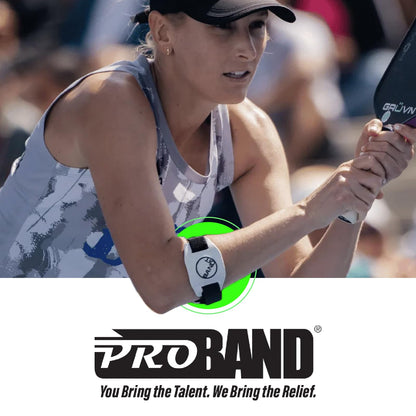 BandIT ® Therapeutic Arm Band for Elbow & Forearm Pain Relief, Anatomically Focused Dynamic Compression Band for Carpal Tunnel, Tendonitis, Tennis Elbow, Golfers Elbow, Sprains, & Arthritis, White