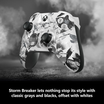 Xbox Wireless Gaming Controller | Storm Breaker Special Edition | Console, PC, and Android | Textured Grip | Wireless, Bluetooth, USB-C Connectivity