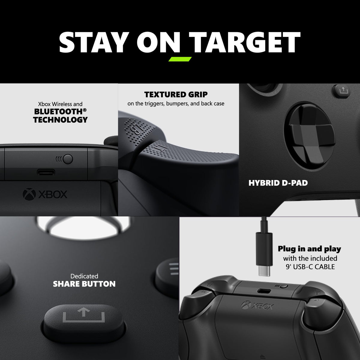 Xbox Wireless Gaming Controller | Storm Breaker Special Edition | Console, PC, and Android | Textured Grip | Wireless, Bluetooth, USB-C Connectivity
