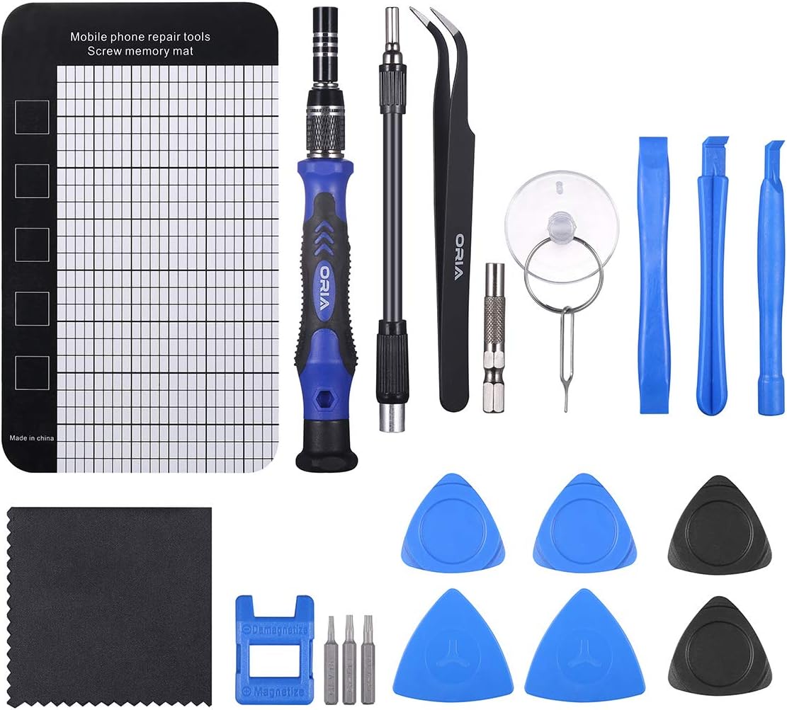 ORIA Precision Screwdriver Set, 120 in 1 Screwdriver Kit with 101 Bits, Mini Screwdriver Set, Computer Repair Tool Kit for SmartPhone, PC, Toys, Computer