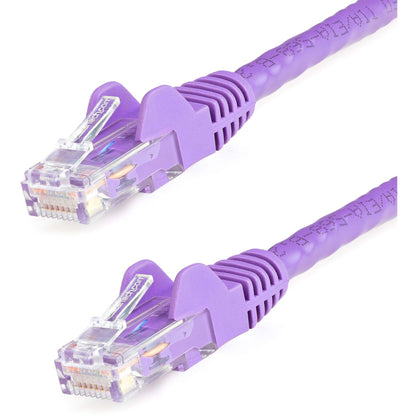 StarTech 15ft CAT6 Ethernet Cable - White CAT 6 Gigabit Ethernet Wire -250Mhz 100W PoE RJ45 UTP Network Patch Cord Snagless with Strain Relief (N6PATCH15WH)