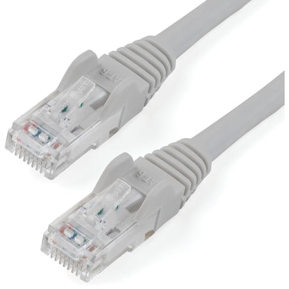 StarTech 15ft CAT6 Ethernet Cable - White CAT 6 Gigabit Ethernet Wire -250Mhz 100W PoE RJ45 UTP Network Patch Cord Snagless with Strain Relief (N6PATCH15WH)