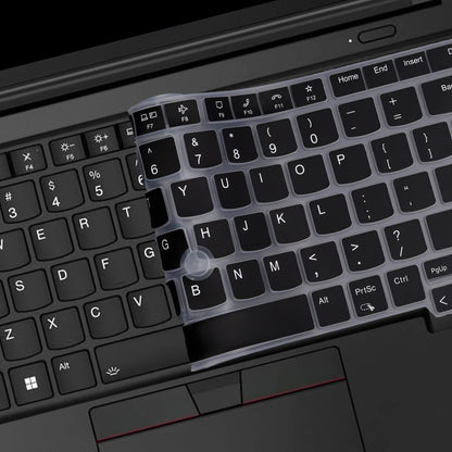 Keyboard Cover for Lenovo Thinkpad x1 Carbon Gen 11/10 14", ThinkPad X1 Yoga Gen 8/7, ThinkPad T14 T14s L14 P14s Gen 4/3, Thinkpad E14 Gen 6/5 (Not Fit T14 L14 P14s Gen 6/5/3/2/1, E14 Gen 7)-Black