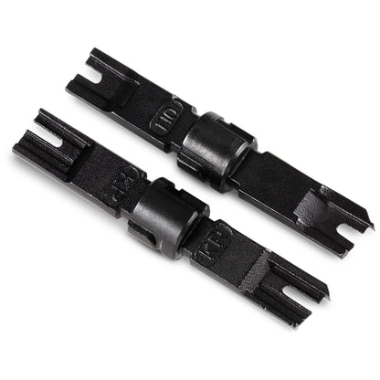 TRENDnet Punch Down Tool With 110 And Krone Blade, Insert & Cut Terminations In One Operation, Precision Blades Are Interchangeable & Reversible, Network Punch Tool, Grey, TC-PDT