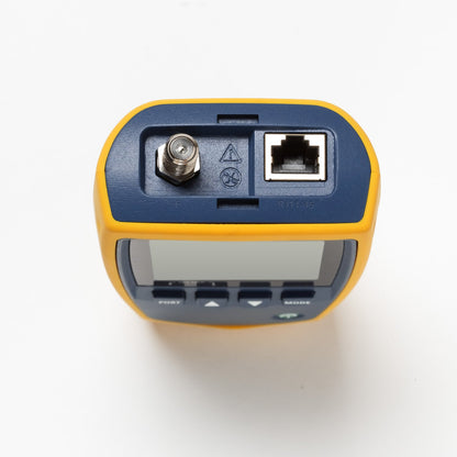 Fluke Networks MS2-100 MicroScanner2 Copper Cable Verifier with Built-In IntelliTone Toning, Troubleshoots RJ11, RJ45, Coax, Tests 10/100/1000Base-T, and Voip,yellow