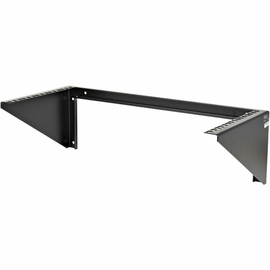 StarTech.com 2U Vertical Wall Mount Patch Panel Bracket - Steel Rack Mount Bracket w/Hardware for 19" Network, Server and Data Equipment , TAA (RK219WALLV)