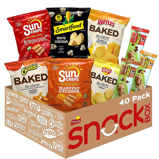Frito-Lay Ultimate Smart Care Package 2.0, Variety Assortment of Snacks (Pack of 40)