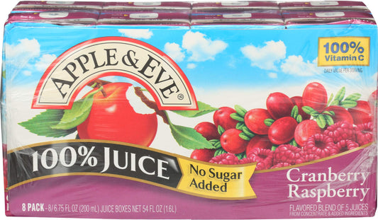 Apple & Eve 100% Juice Variety Pack, 6.75 Fl Oz, Pack of 32