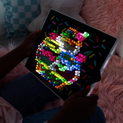 Lite Brite Classic, Favorite Retro Toy - Create Art with Light, STEM, Educational Learning, Holiday, Birthday, Gift, Boys, Kid, Toddler, Girls Age 4+
